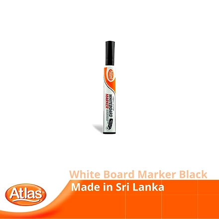 Atlas Whiteboard Marker 12P-Black-2