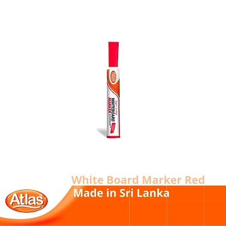Atlas Whiteboard Marker 12P-Red-2