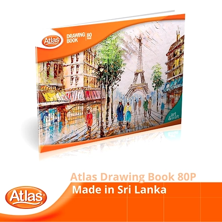Atlas Drawing Book Short-80 Pgs-1