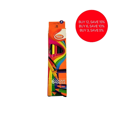 Atlas Color Pencil-6 Colors-1