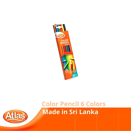 Atlas Color Pencil-6 Colors-2