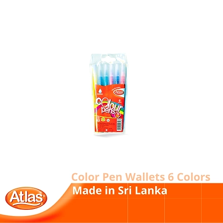 Atlas Color Pen Wallets-6 Colors-2