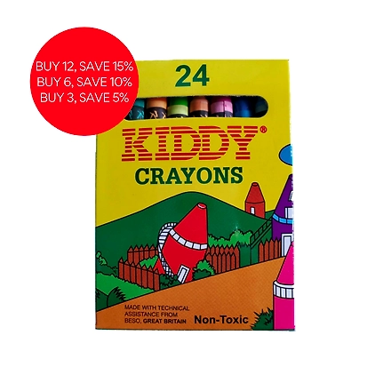Kiddy Crayons-24S-1