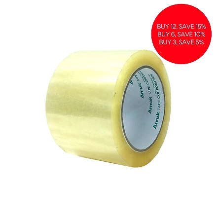 Armak Packing Tape Clear-72Mmx100Y-1