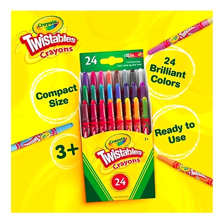 Crayola Mini Twistable Crayons-10397409