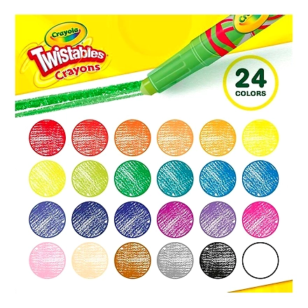 Crayola Mini Twistable Crayons-24s-2