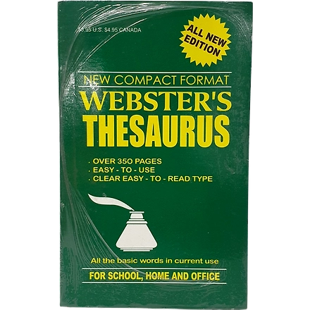 New Webster Compact Webster Thesaurus-10016193