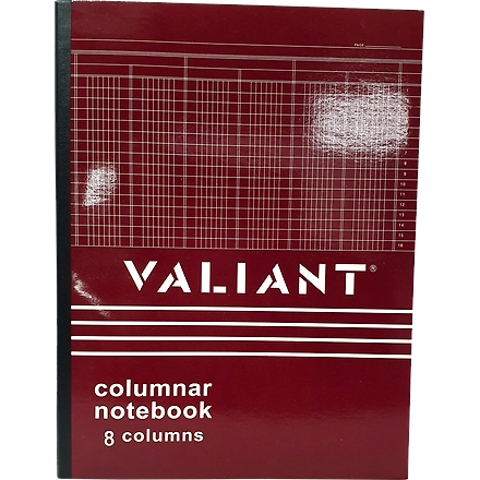 Valiant Columnar Notebook 8-11020358