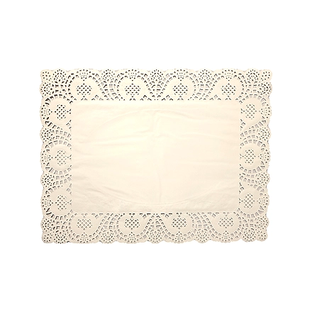 Rectangle  Doilies 100 Piece Y67-11317922