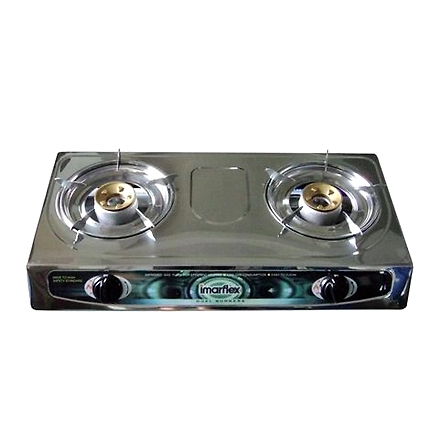 Imarflex Double Burner Gas Stove-10459130