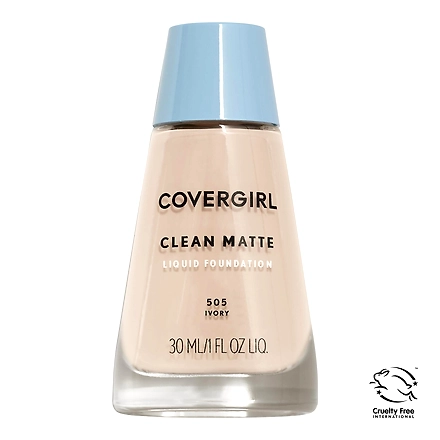 Covergirl Clean Matte Liquid Foundation Ivory-11536975