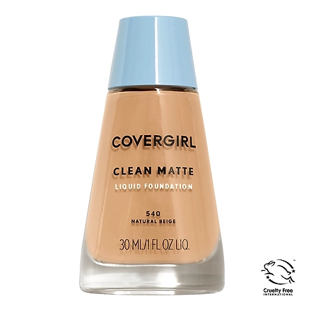 Covergirl Clean Matte Liquid Foundation Natural Beige-11536991