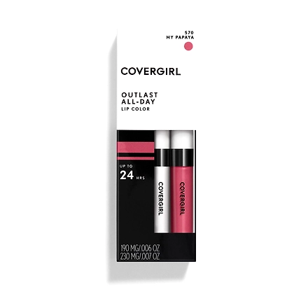 Covergirl Outlast All-Day Lip Color with Topcoat My Papaya-11537144
