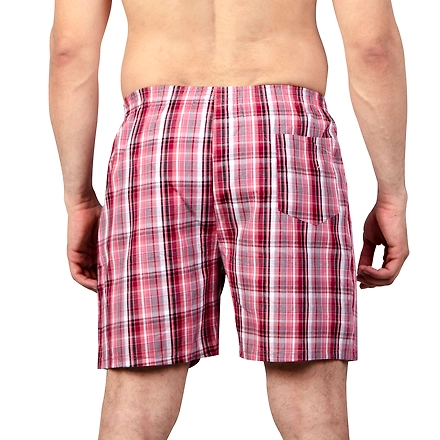 Guitar Men's Boxer Shorts-Red-Large-100% Cotton-2