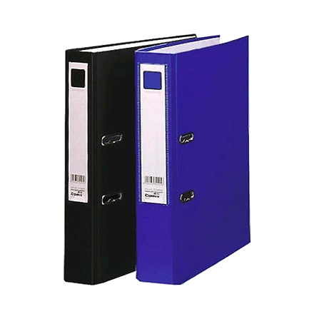 Archfile With Pocket A4 3inches 7cm Black/Blue-10910096