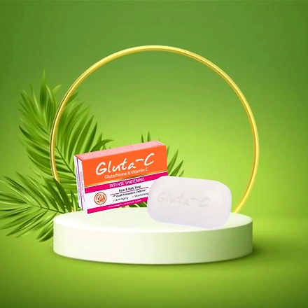 Gluta-C Intense Whitening Face and Body Soap-55g-Pink-1