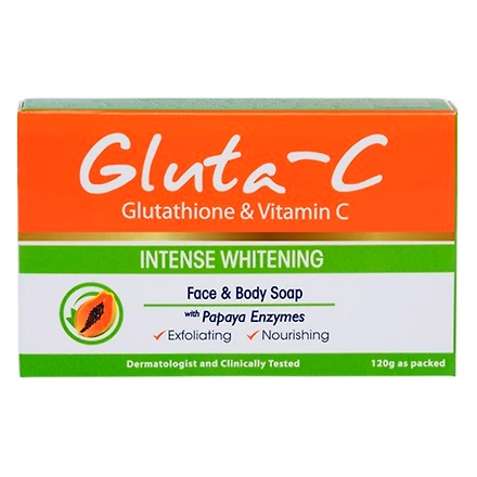 Gluta-C Intense Whitening Soap with Papaya Enzyme-10595249
