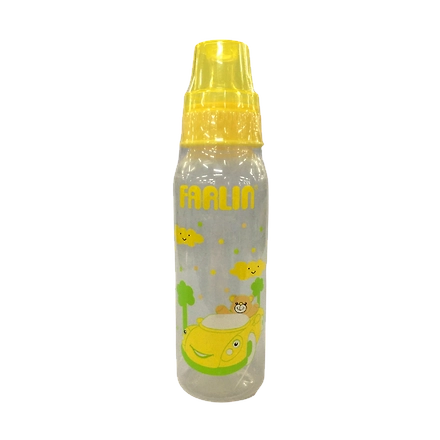 Farlin Feeding Bottle Decorated with Silicone Nipple-10009299