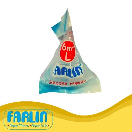 Farlin Feeding Nipple Improved Silicone-10050262