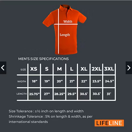 Lifeline Basic Polo Shirt-2