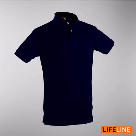 Lifeline Basic Polo Shirt-Navy Blue-Lacoste-XL-1