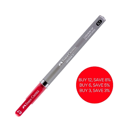 Faber Castell Speedx Ballpen Red-11101328