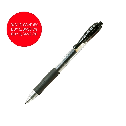Pilot G-2 Pen Black-1 pc.-1
