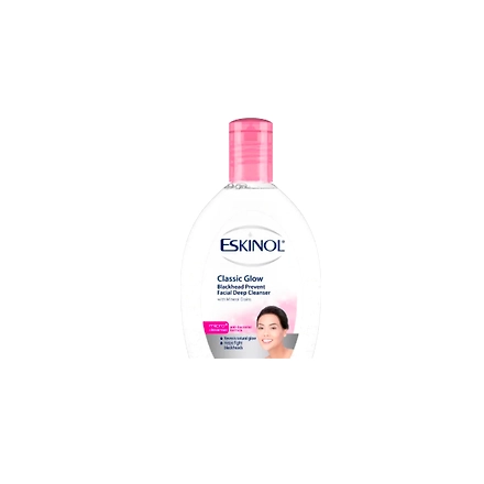 Eskinol Cleanser Classic Glow With Grains-75ml-Blackhead Prevent-1