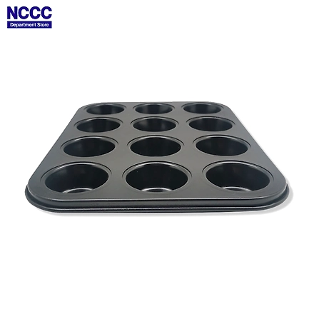 Smartcook Muffin Pan 12 Molds-26cm x 19.5cm x 2cm-1