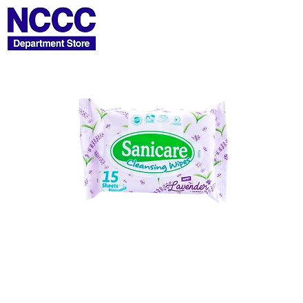 Sanicare Cleansing Wipes Lavender Scent-11335445