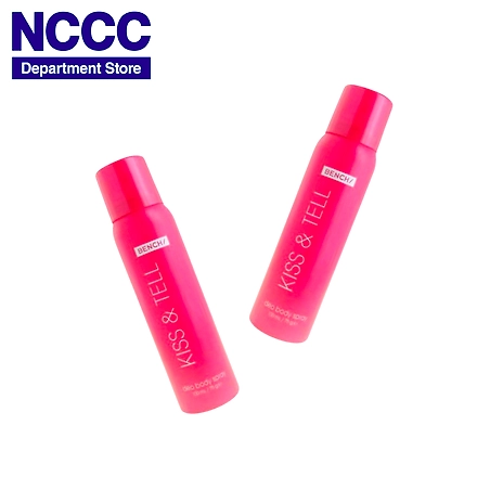 Bench Deo Body Spray Kiss and Tell-100ml-Pink-100ml-1