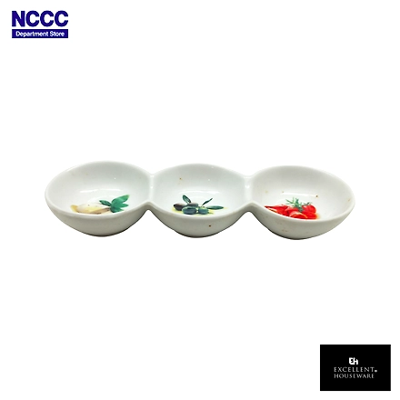Koopman Snack Tray Porcelain HS-1