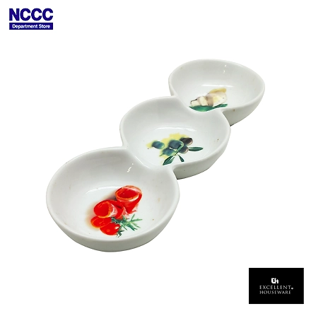 Koopman Snack Tray Porcelain HS-2