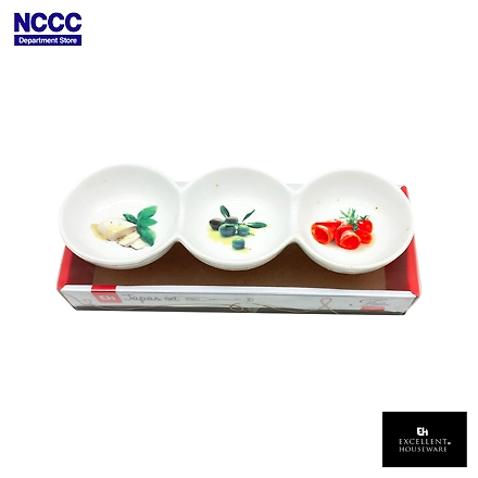 Koopman Snack Tray Porcelain HS-4
