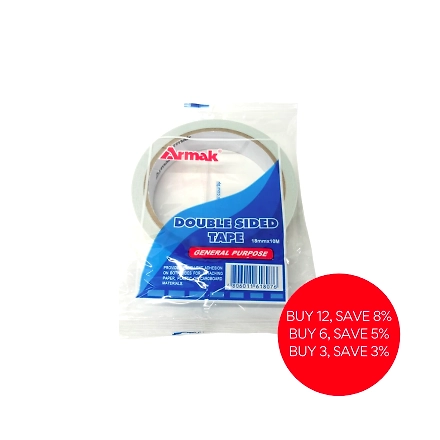 Armak Double Sided Tissue-18Mmx10M-2