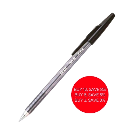Pilot Fine Ballpen Black-1 pc.-2