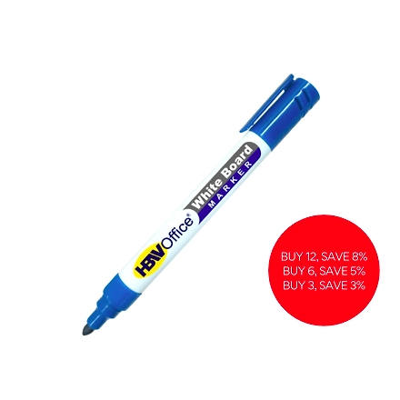 HBW Whiteboard Marker-Blue-HBW-2