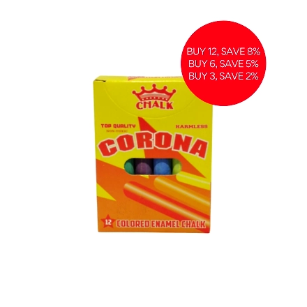 Corona Chalk Colored 12pieces-Corona-1