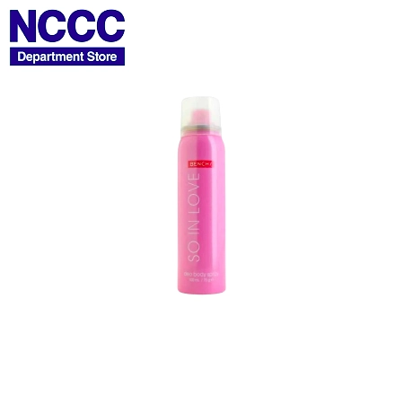 Herbench Deo Body Spray So In Love Pink 100ml-10178571