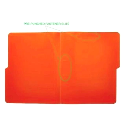 Evo Plastic Folder Short-Red-1