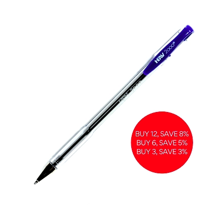HBW 2000 Ballpen Blue-11021800