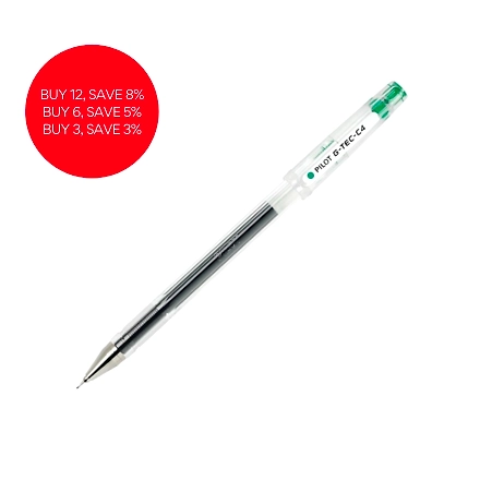 Pilot G-Tech Pen C4 Green-1
