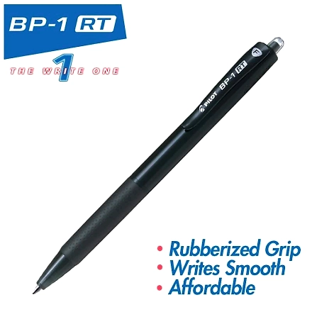 Pilot Ballpen Rt Black-10988862