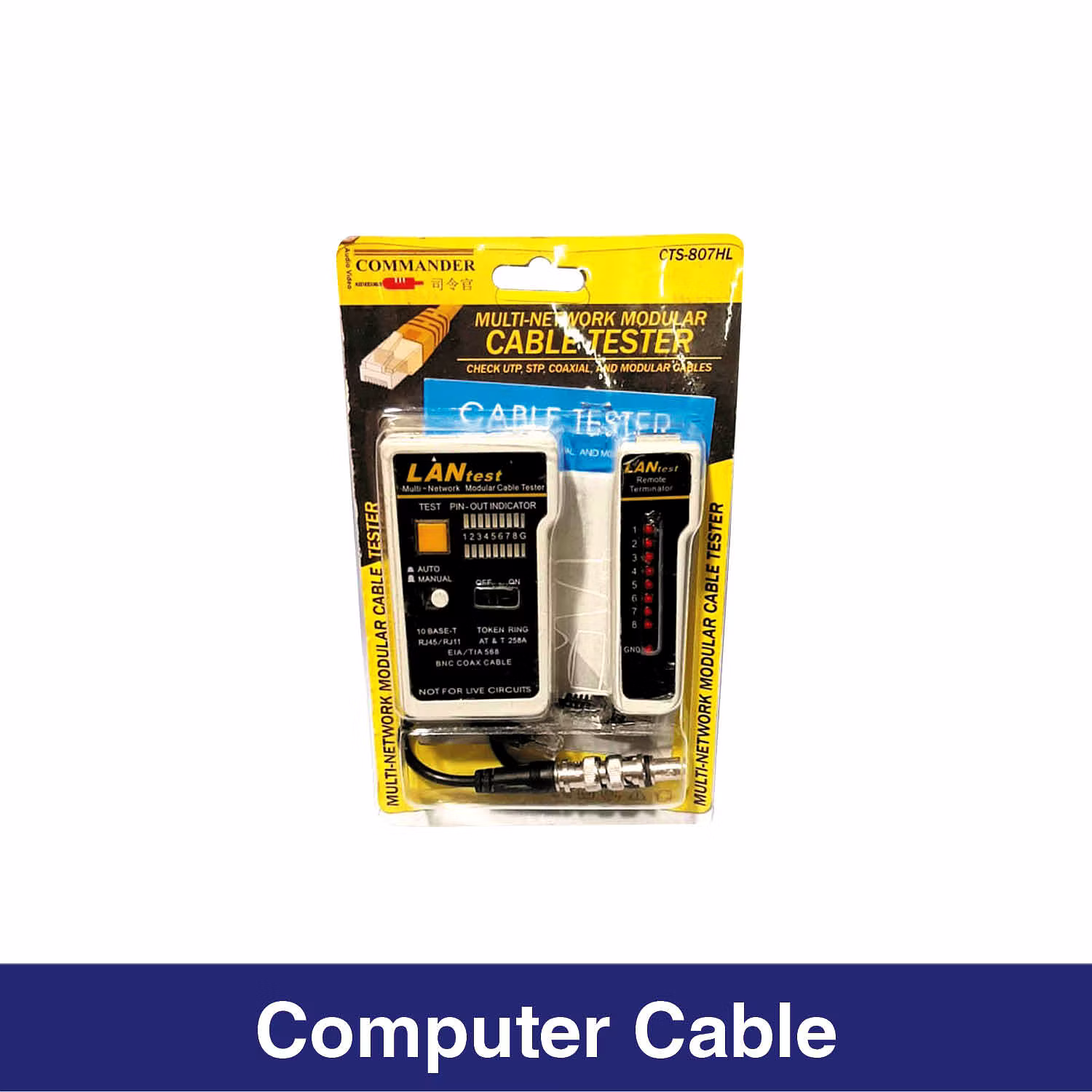 Commander Modular Cable Tester (CTS807HL) Tagum Mall