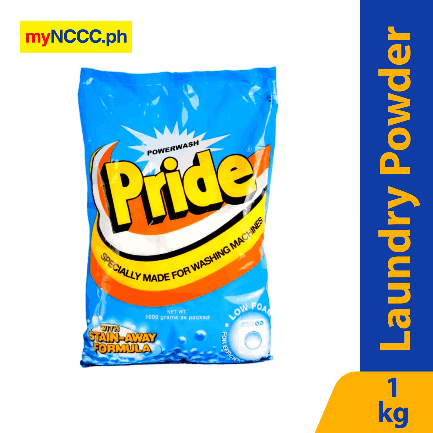 Pride Detergent Powder HiDensity 1kg Palawan Mall