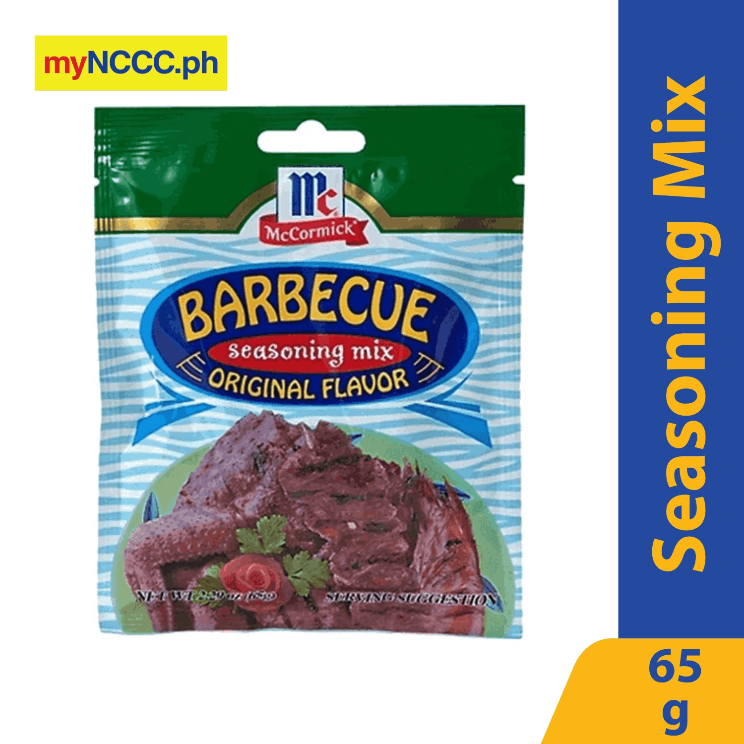 Mccormick Barbecue Seasoning Original Flavor 65g Palawan Mall