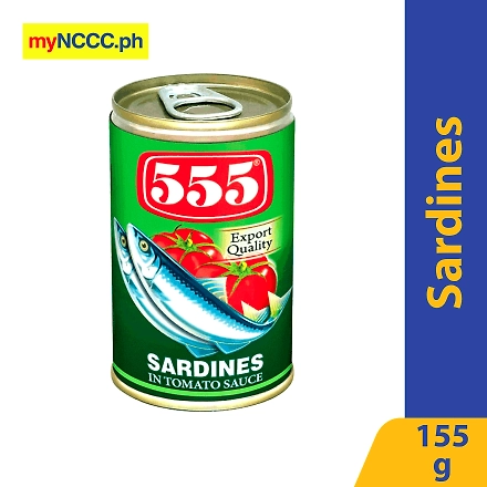 555 Sardines in Tomato Sauce Easy-open Can 155g-10030536