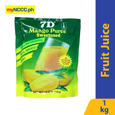 7D Mango Puree Sweetened 2.20lb-11386335