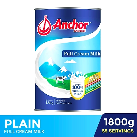 Anchor Fortified Full Cream Milk Powder 1.8kg-10037975