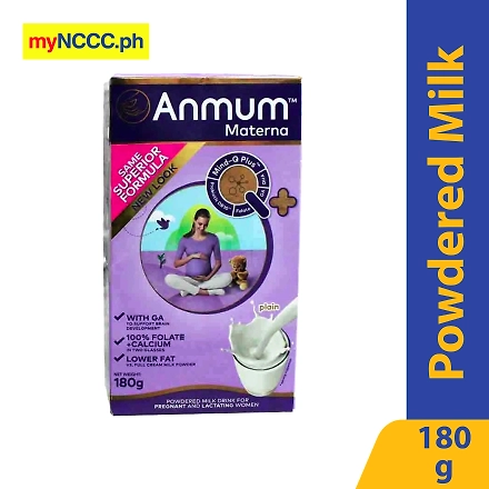 Anmum Materna Powdered Milk Drink Hi-Folate &amp; EFA 180g-10011059